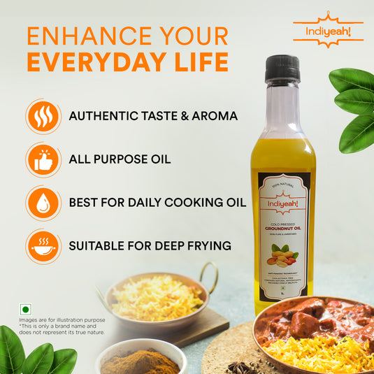 Cold Pressed Groundnut Oil