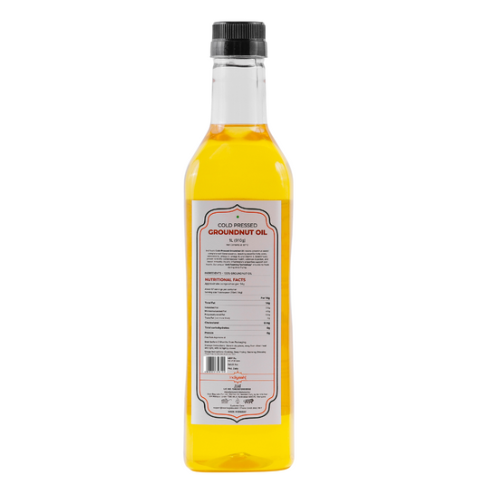 Cold Pressed Groundnut Oil