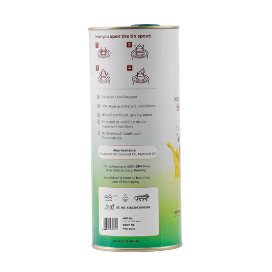 Cold Pressed Black Sesame oil