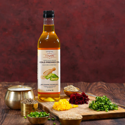 Cold Pressed White Sesame oil