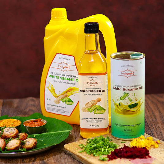 Cold Pressed White Sesame Oil