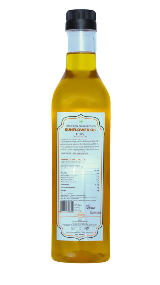 Cold Pressed Sunflower Oil