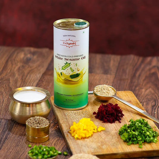 Cold Pressed White Sesame oil