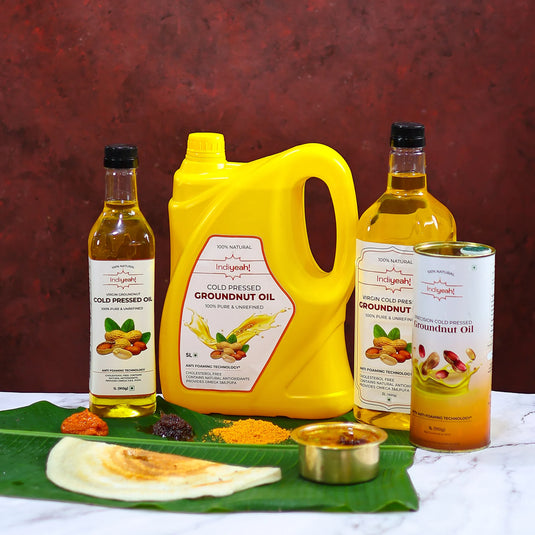 Cold Pressed Groundnut Oil